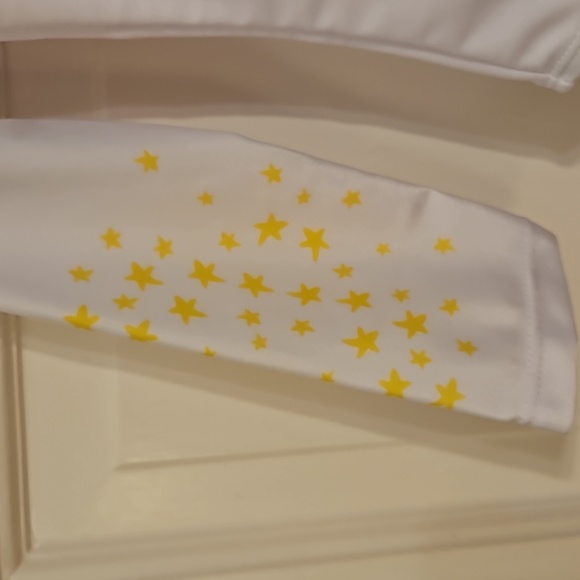 Flap Happy Mermaid UPF 50+ Charlie L/S Rash Guard Swimsuit, Girls Size 2 - Picture 3 of 7